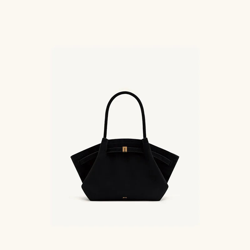 Women's Dumpling Bag Large Capacity Tote Bag Casual Shoulder Handbag 2026 New Fashion Solid Color Top-handle Bag for Work Travel