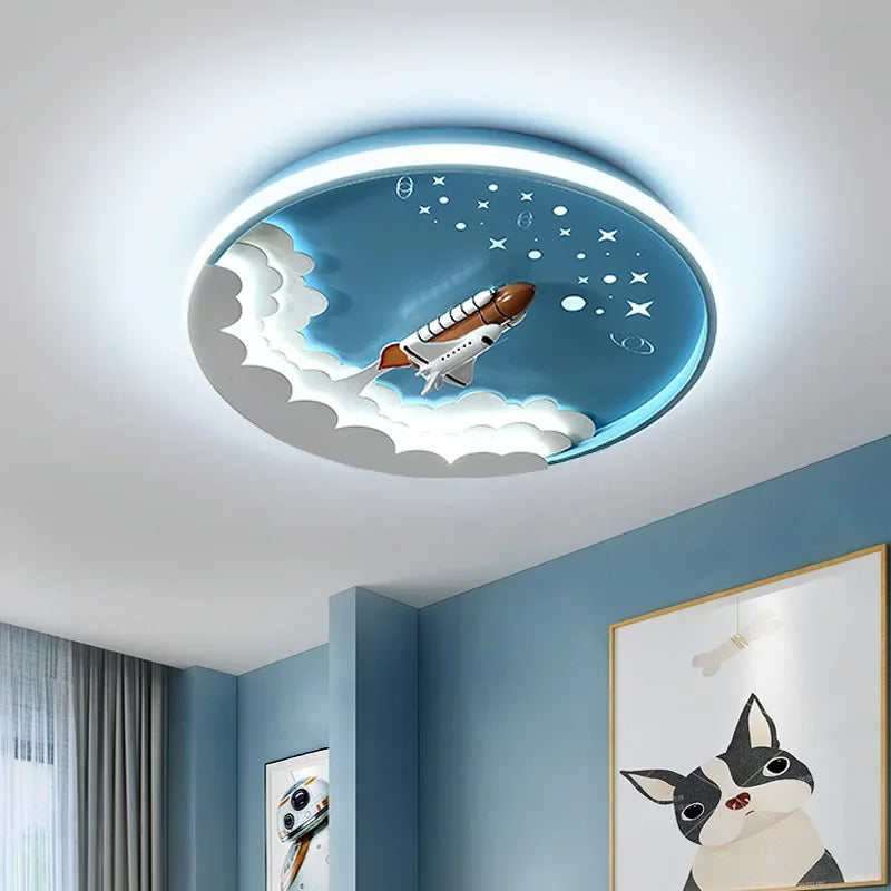 Modern cartoon LED lights children's rooms ceiling lights bedrooms study rooms creative home decoration indoor lighting fixtures