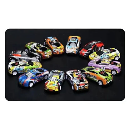Toy Car Alloy Car Children Boy Baby Pull Back Car Gift Educational Set Mini Model Diecast Cars Kit Toys for Boys Birthday Gifts