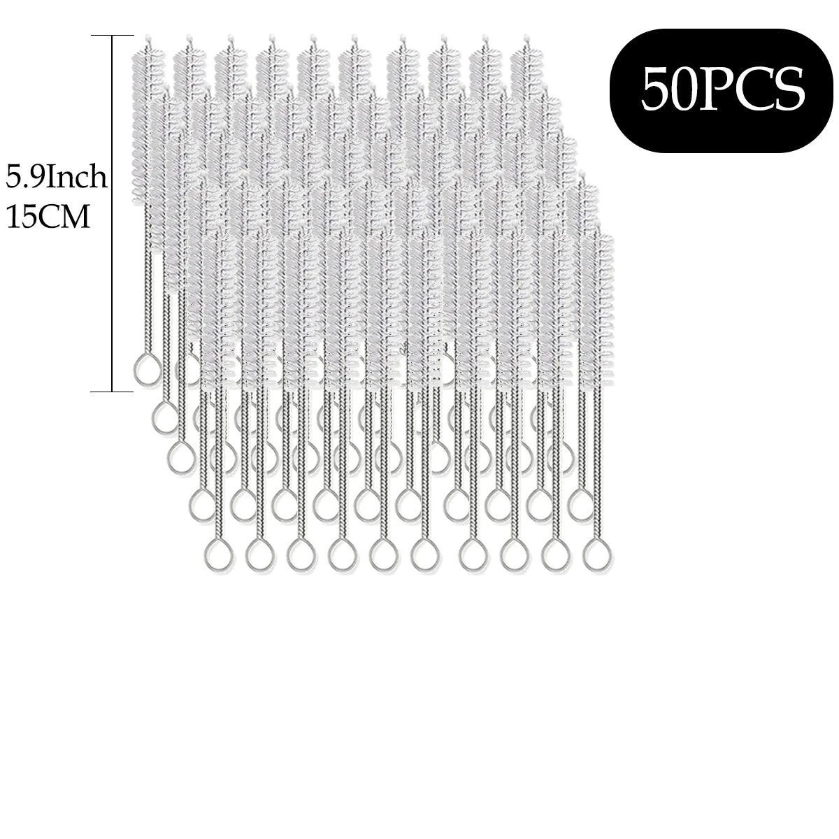 Straw Cleaner Brush Kit for Stanley - (4-Size) Extra Long Pipe Cleaners, Straw Cleaning Brush for Tumbler, Bottle