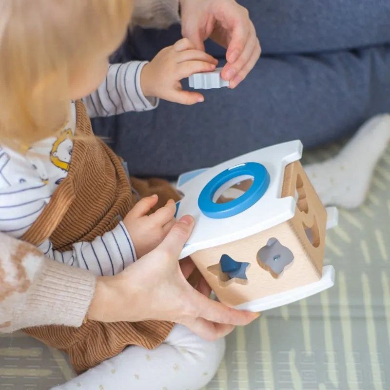 Wooden Montessorri Toys Five-in-one Multifunctional Baby Toys Exercise Children's hand-eye Coordination Logic Imagination Space