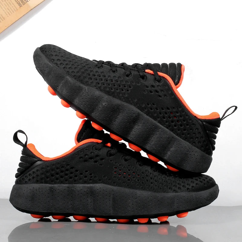 Brand Men Casual Shoes Thick Sole Fashion Sneakers Summer Breathable Male Walking Shoes  Mens Shoes