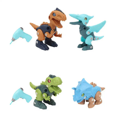 Bricks Toys Dinosaur Assemble Toy Develop Hand On Ability Educational Take Apart Animal Toys for Kids