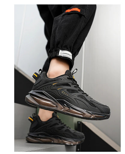 Men Shoes 2026 Casual Walk Air Cushion Marathon Breathable Lightweight Women's Comfortable Athletic Nonskid Sneakers