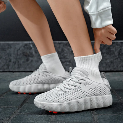 Brand Men Casual Shoes Thick Sole Fashion Sneakers Summer Breathable Male Walking Shoes  Mens Shoes