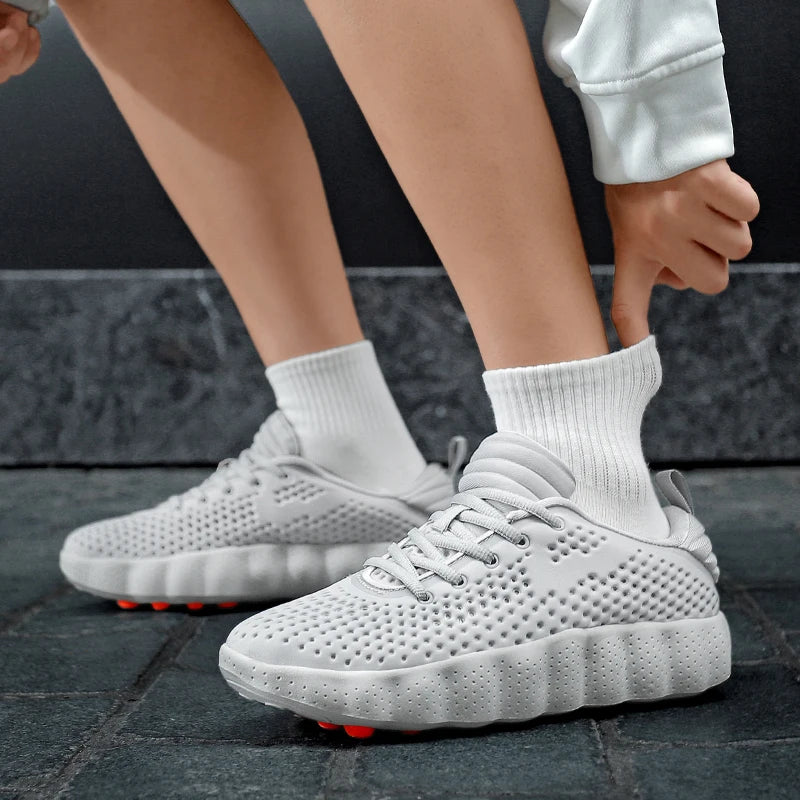 Brand Men Casual Shoes Thick Sole Fashion Sneakers Summer Breathable Male Walking Shoes  Mens Shoes