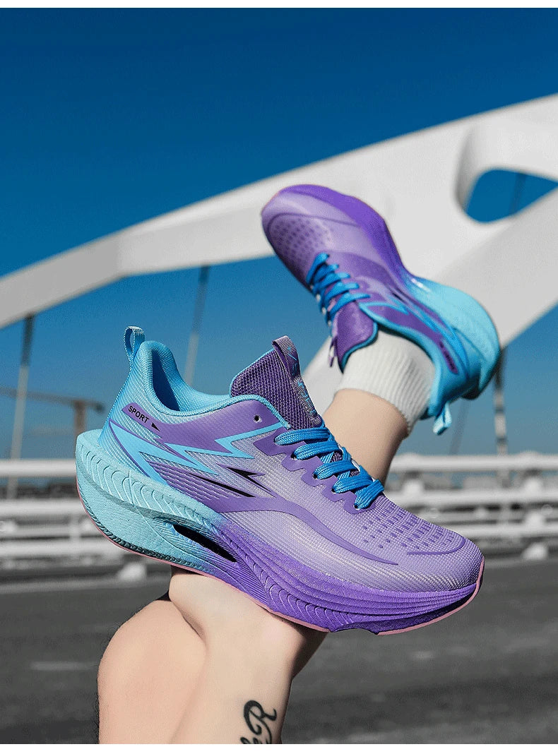 Mens Running Shoes 2026 New Professional Cushioned Breathable Marathon Fashion Sports Training Kightweight Sneakers for Man