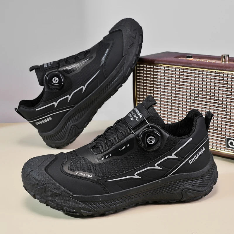 2026 new men's shoes work sports shoes fashionable casual shoes comfortable multi-functional low top shoes outdoor hiking shoes