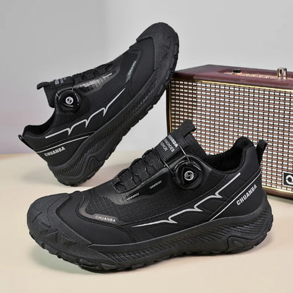 2026 new men's shoes work sports shoes fashionable casual shoes comfortable multi-functional low top shoes outdoor hiking shoes