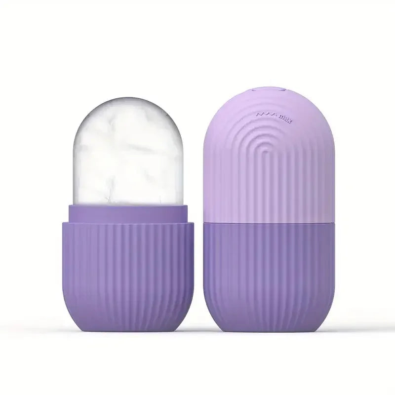 Silicone Ice Cube Trays Beauty Lifting Ice Ball Face Massager Contouring Eye Roller Facial Treatment Reduce Acne Skin Care Tool