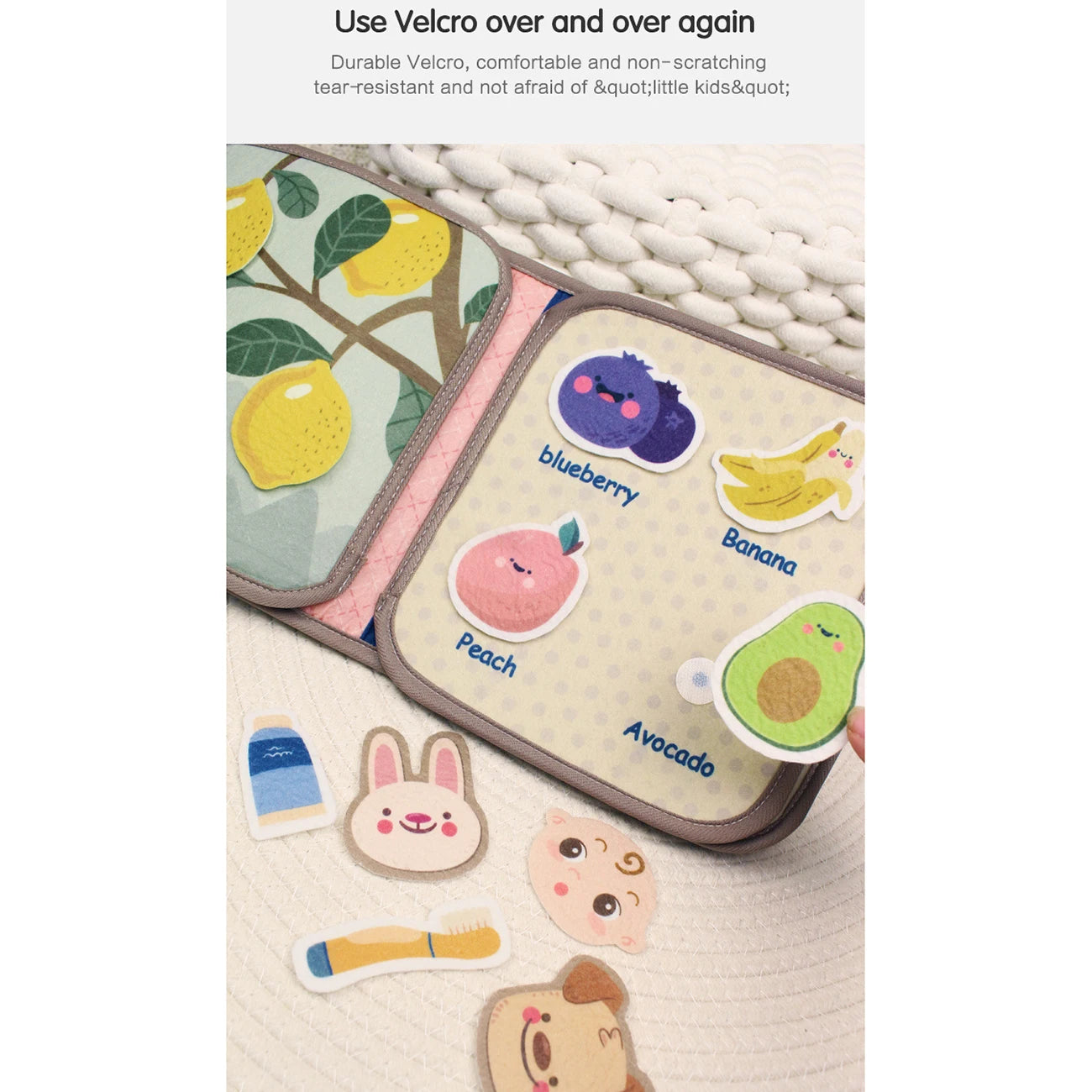 Baby Books Toys Cloth Books Children Learning Games Educational Toys Baby Early Education Toys Parent-Child Interaction