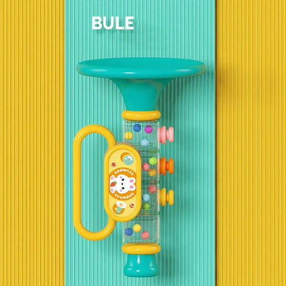 Children's trumpet toy, blowing music, playing instruments, harmonica, whistle, male and female toys