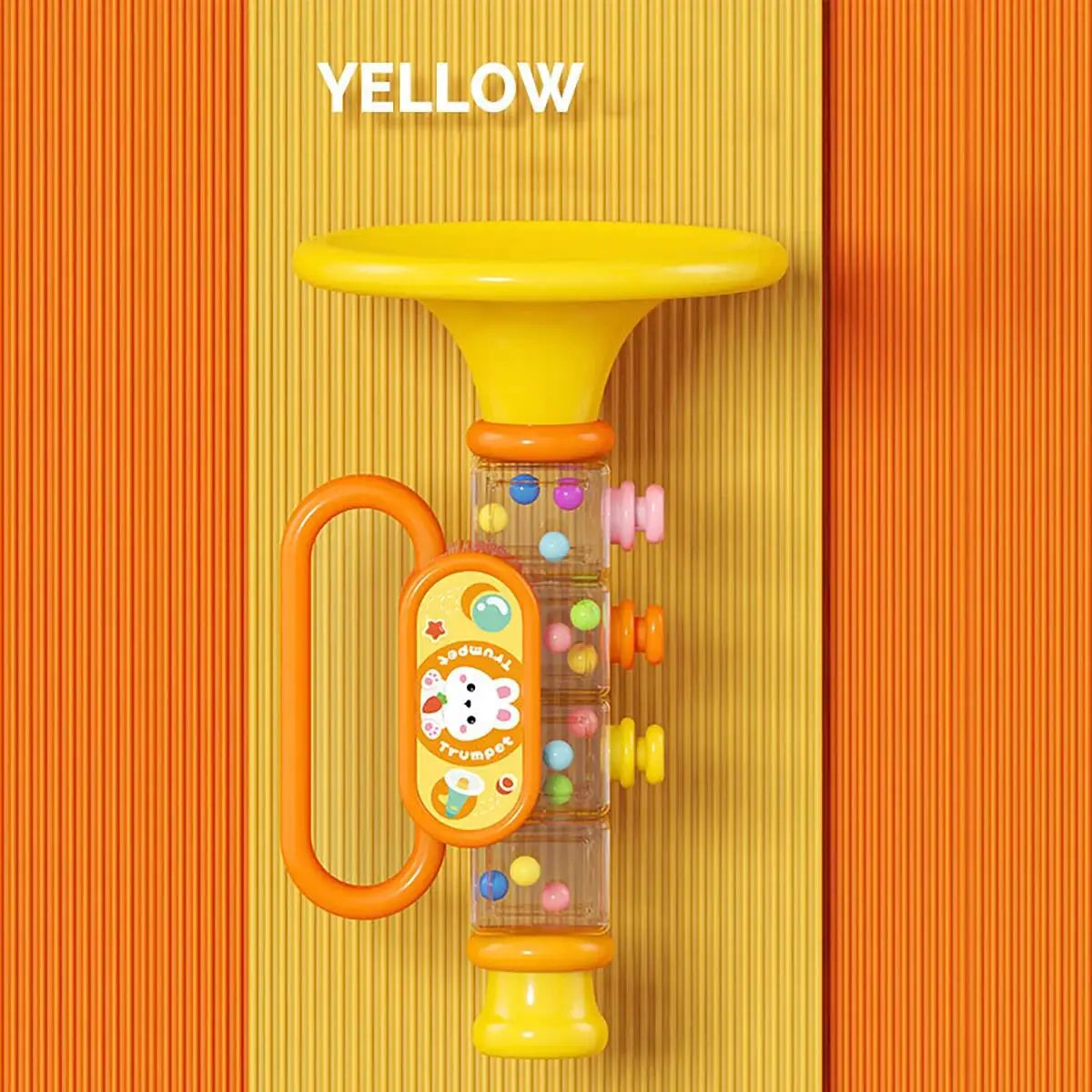 Children's trumpet toy, blowing music, playing instruments, harmonica, whistle, male and female toys