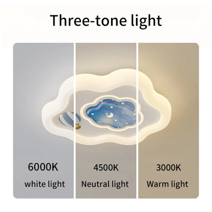 New Design Cloud Ceiling Light Led Chandelier for Children Bedroom Living Room Dining Room Learning Creative Decorative Lighting