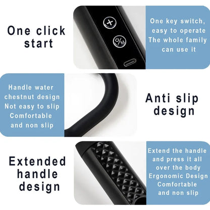 Smart Fascia Gun Electric Massager Hammer Electric Fascia Gun Home Handheld Hammer Back