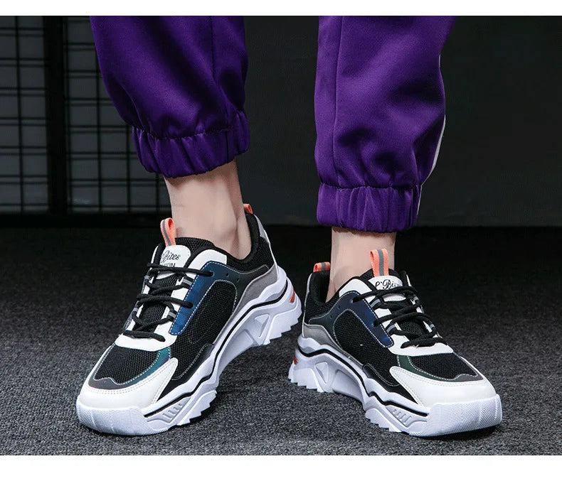 Mens Sneakers Fashion Casual Running Shoes Lover Gym Shoes Light Breathe Comfort Outdoor Air Cushion Couple Jogging Shoes