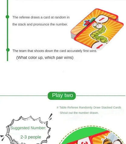 Board Games for Children Family Party Toys Frog Mask Wagging Tongue Lick Cards Antistress Funny Desktop Puzzle Game Toys