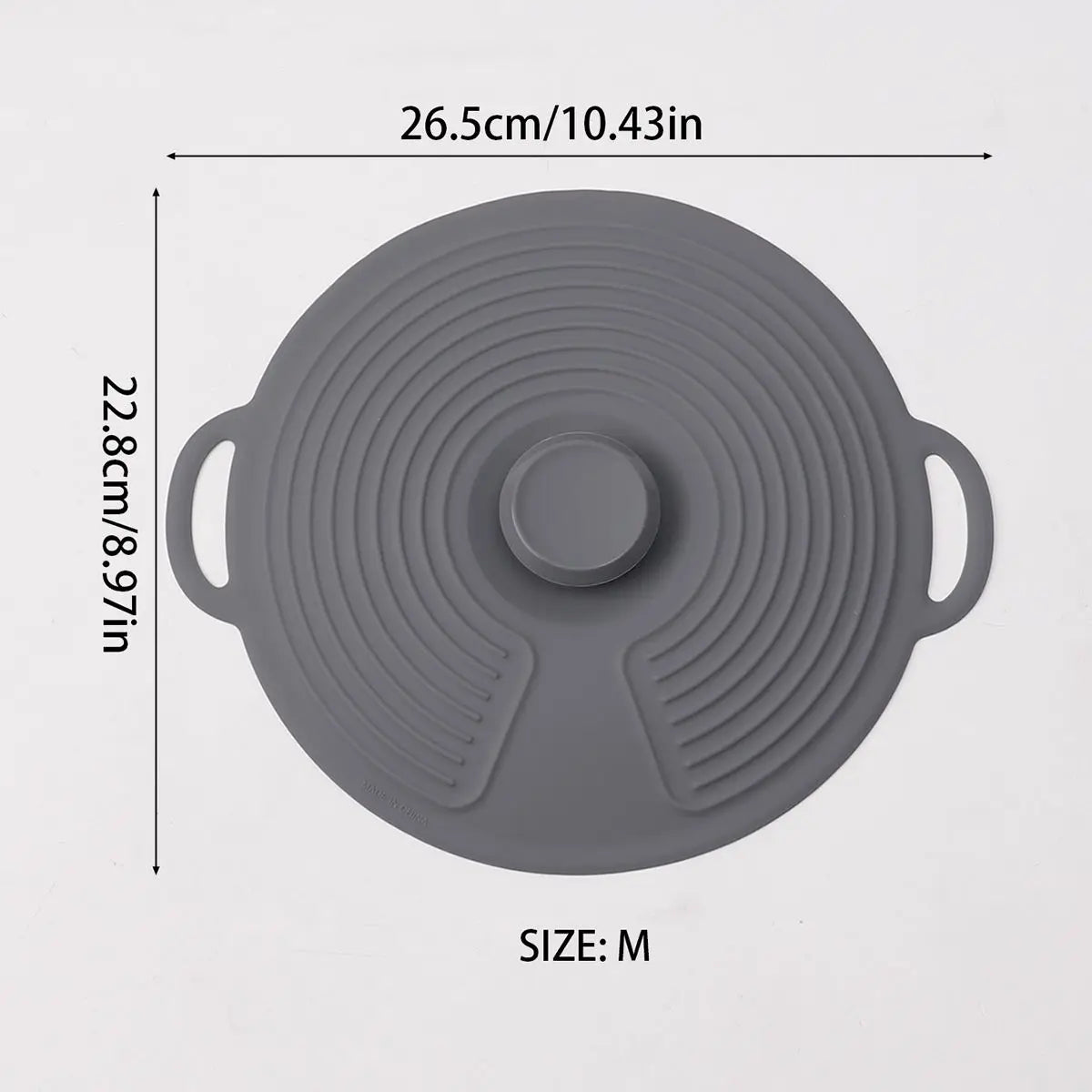 Food Grade Silicone Fresh-keeping Cover Circular Seal Spill-proof Lid Multi-functional High Temperature Resistance and Pot Cover
