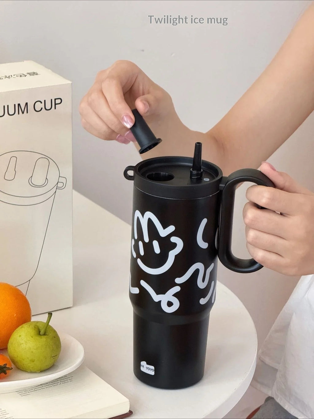 316 Stainless Steel Tumbler Large Capacity Thermal Bottle Double Vacuum Flasks Keep Cold Thermos Cup DIY Gift Mug Coffee Cup