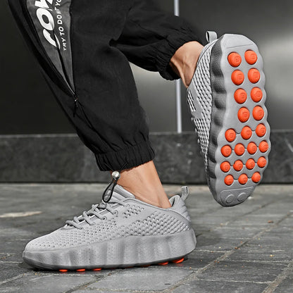 Brand Men Casual Shoes Thick Sole Soft Fashion Sneakers Summer Breathable Male Walking Shoes