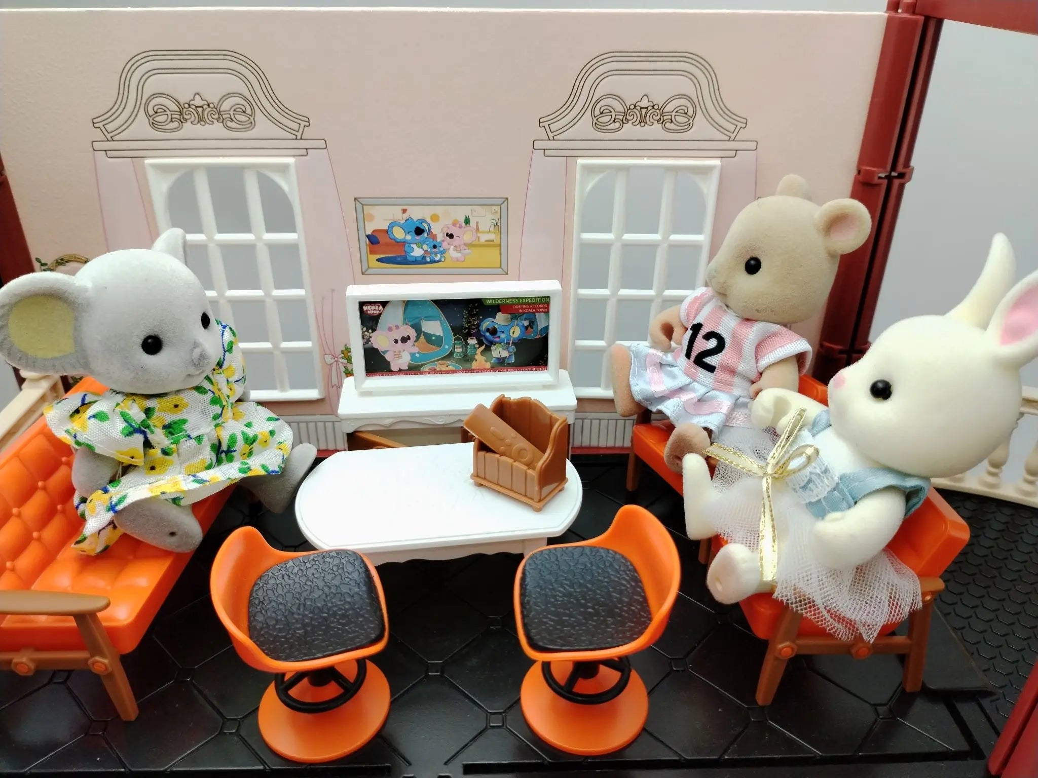 Mini supermarket shopping games dollhouse furniture accessories Intellectual education toys for kid family interaction toys
