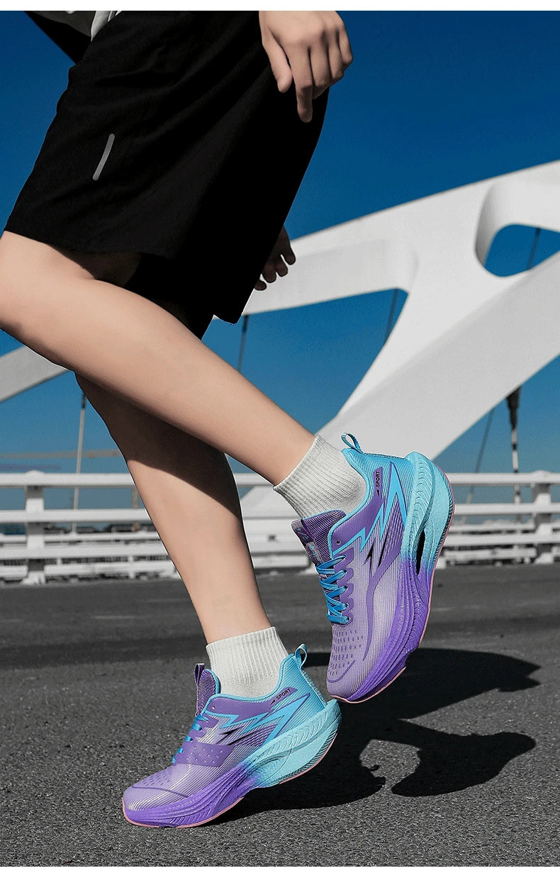 Mens Running Shoes 2026 New Professional Cushioned Breathable Marathon Fashion Sports Training Kightweight Sneakers for Man