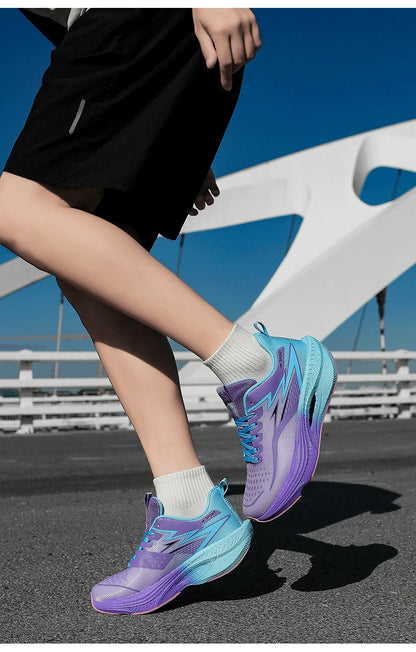 Mens Running Shoes 2026 New Professional Cushioned Breathable Marathon Fashion Sports Training Kightweight Sneakers for Man