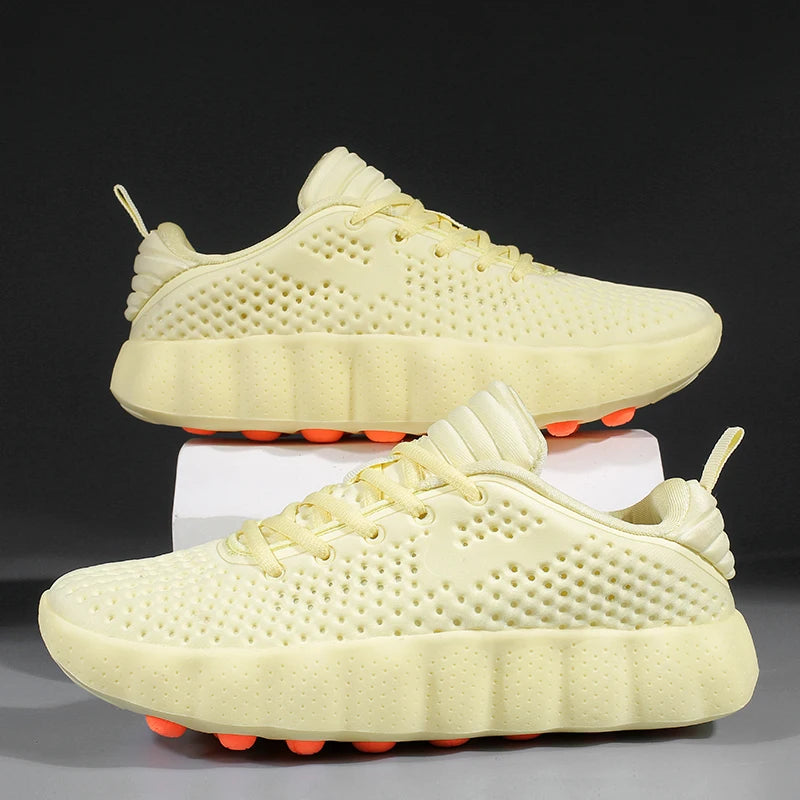 Brand Men Casual Shoes Thick Sole Fashion Sneakers Summer Breathable Male Walking Shoes  Mens Shoes
