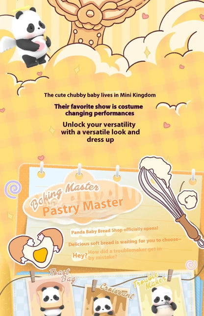 52TOYS PandaRoll Fat Baby Blind Box Mini Trendy Play Toy for Girls Cute Grain Versatile Series Birthday Desktop Gift