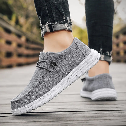 Mens Walking Shoes Breathable Mesh Ultra Light Sports Leisure Shoes No Lace Up Design Suitable Daily Walking Jogging Shoes