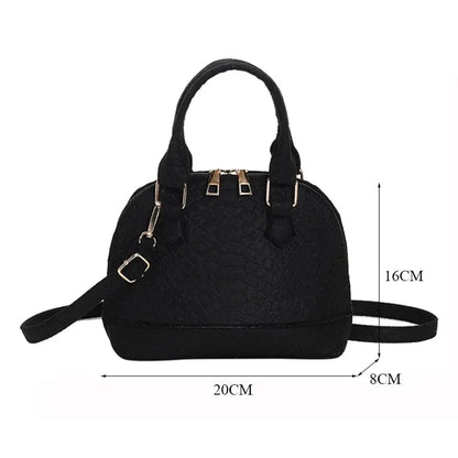 Women's Large Crossbody  Retro Felt Handbag with Makeup Organizer Solid-Color Casual Purse for Everyday Use Travel Shoulder Bag