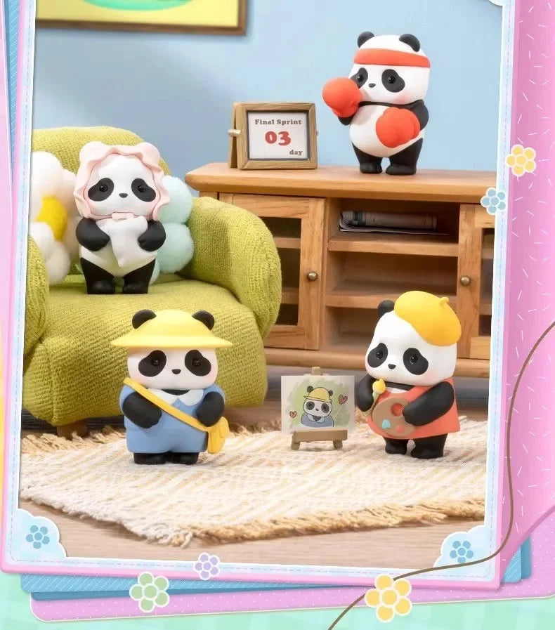 52TOYS PandaRoll Fat Baby Blind Box Mini Trendy Play Toy for Girls Cute Grain Versatile Series Birthday Desktop Gift