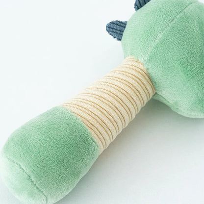 Soft Baby Rattle Toys Cartoon Animal Hand Rattles for Toddlers Boys Girls Hand Bell Toy Early Educational Newborn Infant Gifts