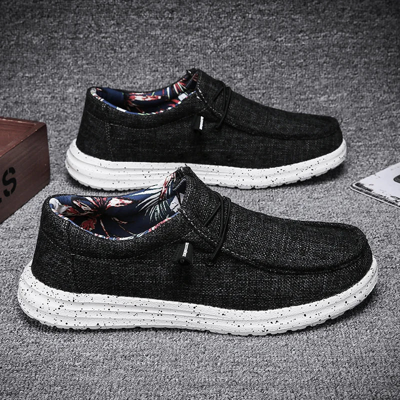 Mens Walking Shoes Breathable Mesh Ultra Light Sports Leisure Shoes No Lace Up Design Suitable Daily Walking Jogging Shoes
