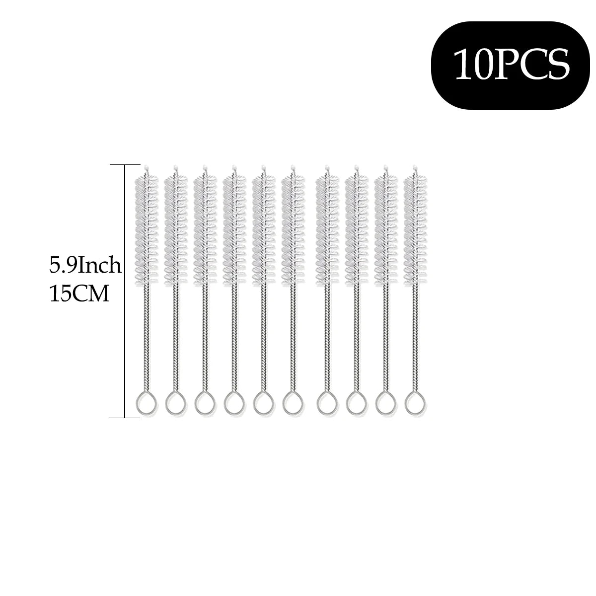 Straw Cleaner Brush Kit for Stanley - (4-Size) Extra Long Pipe Cleaners, Straw Cleaning Brush for Tumbler, Bottle