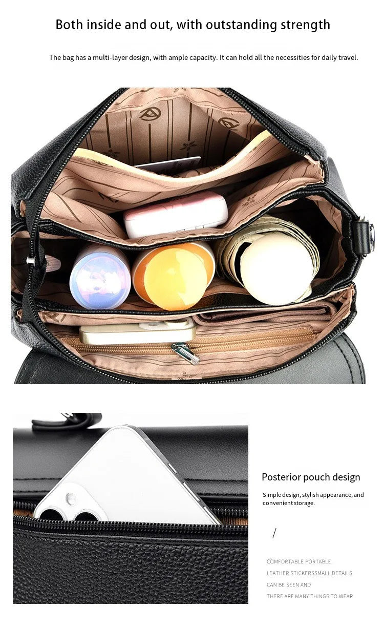 New Women's Bags, High-End Niche Crossbody Bags for Autumn and Winter, Fashionable Water-Repellent Handbags, Simple and Versatile Casual Bags, Work and Commuting Bags, Shopping Bags