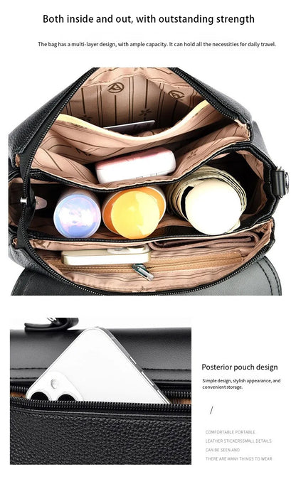New Women's Bags, High-End Niche Crossbody Bags for Autumn and Winter, Fashionable Water-Repellent Handbags, Simple and Versatile Casual Bags, Work and Commuting Bags, Shopping Bags