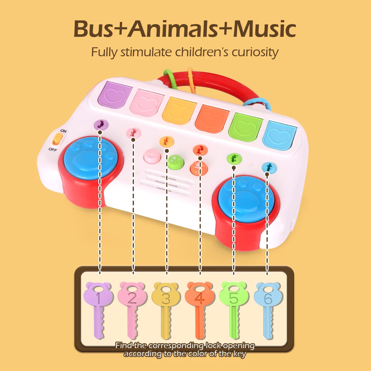 Montessori Pop up Animal Toys and Learning Boxes - Enhance Logic and Motor Skills, Suitable for Children's Birthday Gifts
