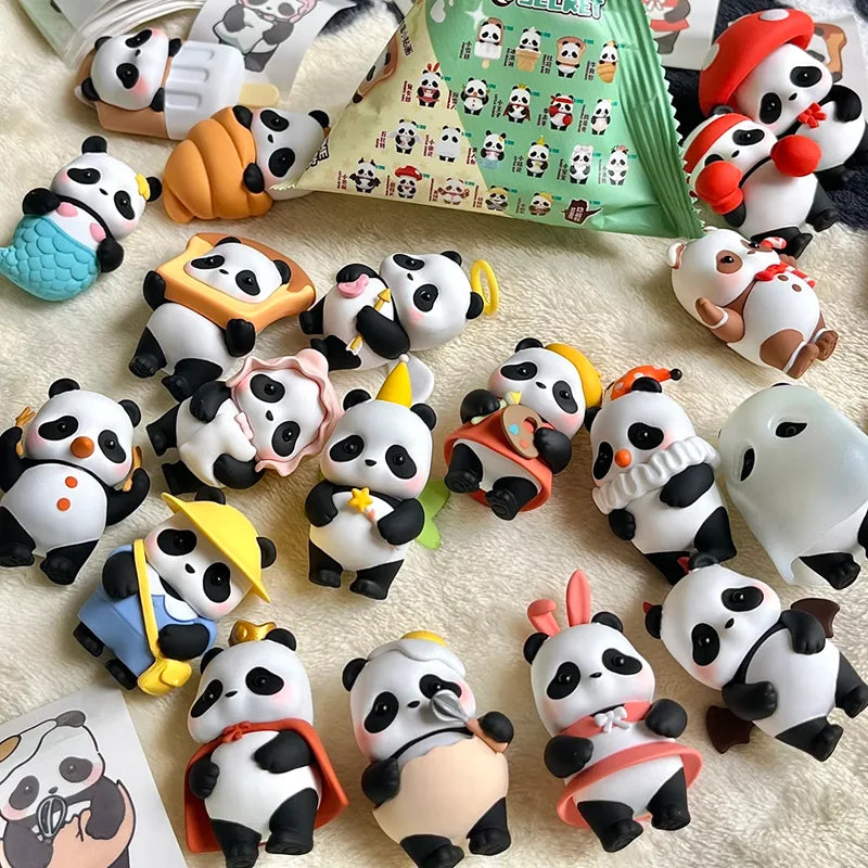 52TOYS PandaRoll Fat Baby Blind Box Mini Trendy Play Toy for Girls Cute Grain Versatile Series Birthday Desktop Gift