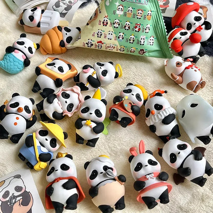 52TOYS PandaRoll Fat Baby Blind Box Mini Trendy Play Toy for Girls Cute Grain Versatile Series Birthday Desktop Gift