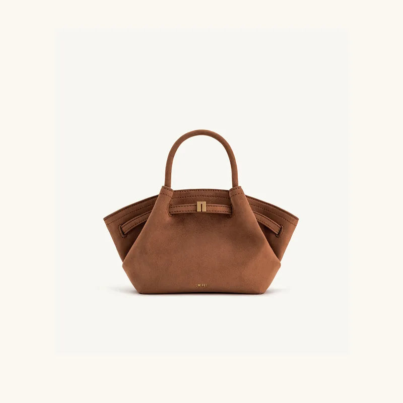 Women's Dumpling Bag Large Capacity Tote Bag Casual Shoulder Handbag 2026 New Fashion Solid Color Top-handle Bag for Work Travel