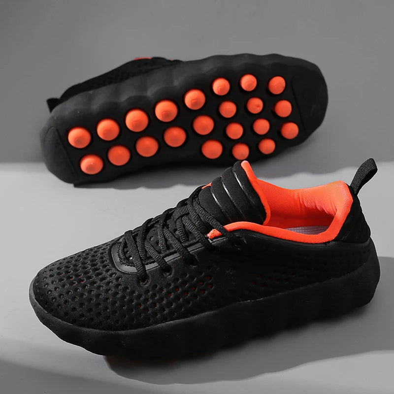 Brand Men Casual Shoes Thick Sole Fashion Sneakers Summer Breathable Male Walking Shoes  Mens Shoes
