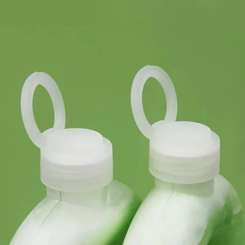 350ML Cute Donut Kids Water Bottle Leak-Proof Travel Cup Children Anti Fall Transparent Drinking Bottle Sports Water Bottle