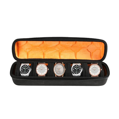 Watch Box Organizer For Men or Women Watch Travel Case Portable Storage Watch Display Holder for Wristwatches and Smart Watches