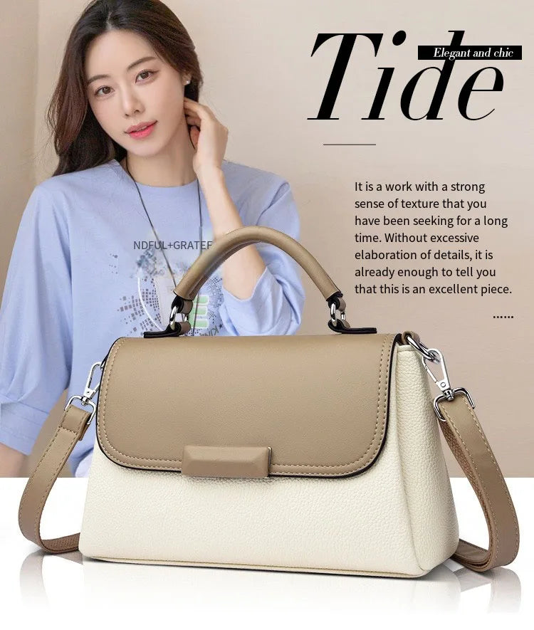 New Women's Bags, High-End Niche Crossbody Bags for Autumn and Winter, Fashionable Water-Repellent Handbags, Simple and Versatile Casual Bags, Work and Commuting Bags, Shopping Bags