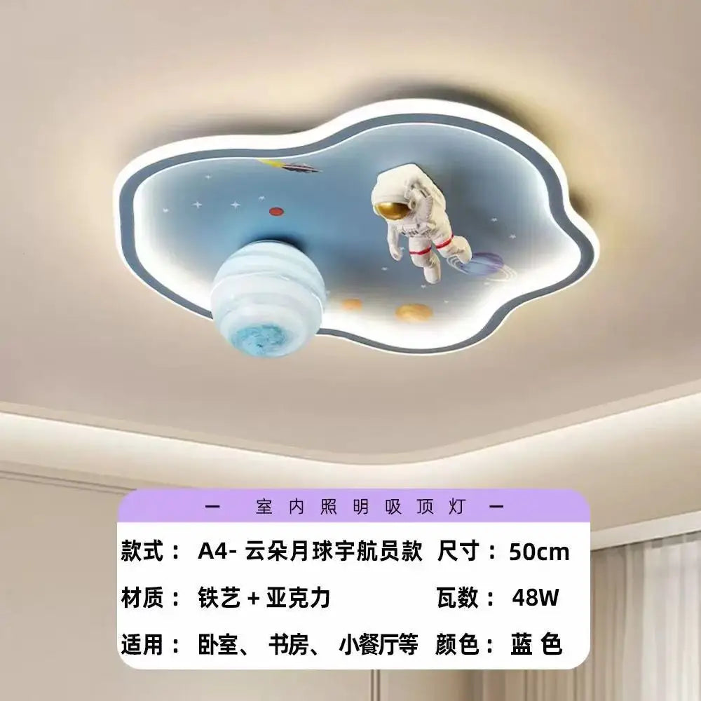 Modern cartoon LED lights children's rooms ceiling lights bedrooms study rooms creative home decoration indoor lighting fixtures