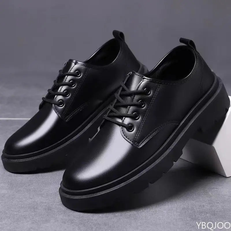 Men Business Shoes Spring Autumn New Formal Leather Shoes Casual Fashion Sports Shoes Social Elegance Trendy Flat Shoes