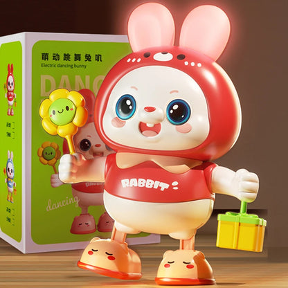 Children Cute Rabbit Electronic Toy Pet With Music Light Animal Game Frog Walking Dance Moving Kid Toys 3 Year Gifts