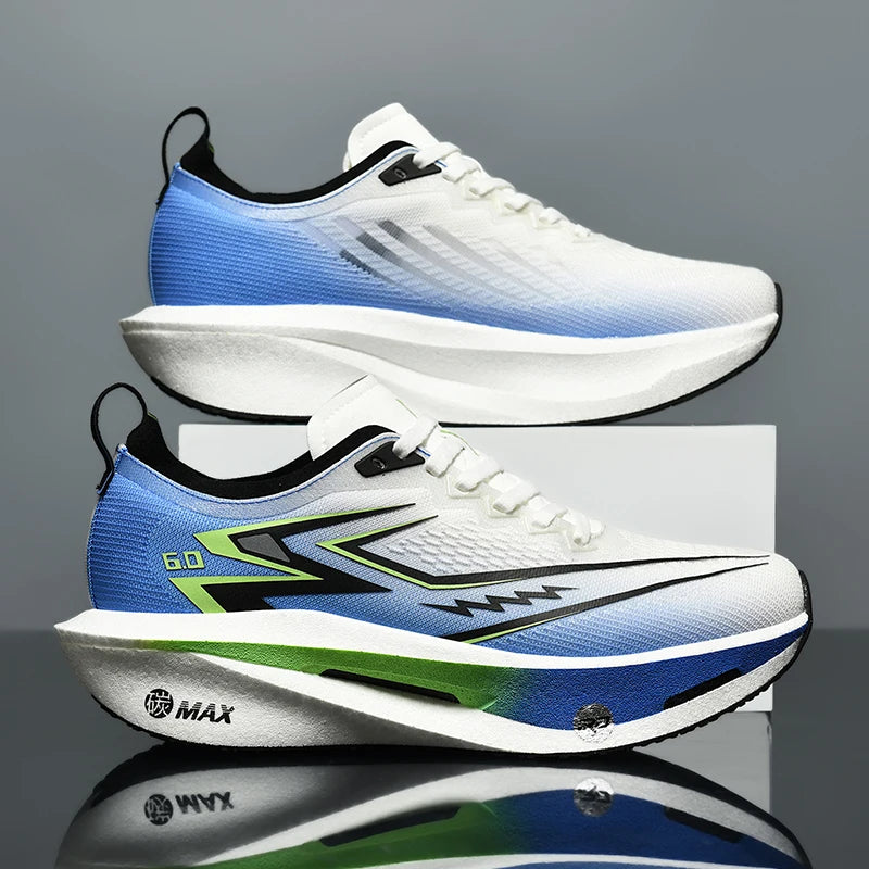 2026 Mens Running Shoes New Lightweight Rebound Breathable Mesh Training Sneakers Flat Lace-up Comfortable Tennis Shoes for Men