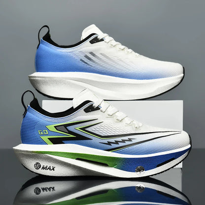 2026 Mens Running Shoes New Lightweight Rebound Breathable Mesh Training Sneakers Flat Lace-up Comfortable Tennis Shoes for Men